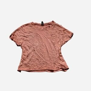 Wild Fable Dusty Orange Short Sleeve Tee